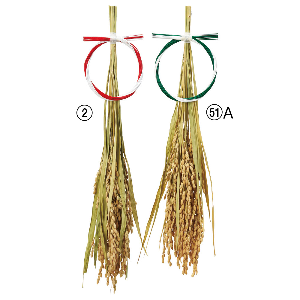 水引付き稲穂飾り